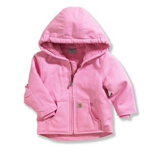 Carhartt girls redwood Sherpa lined jacket